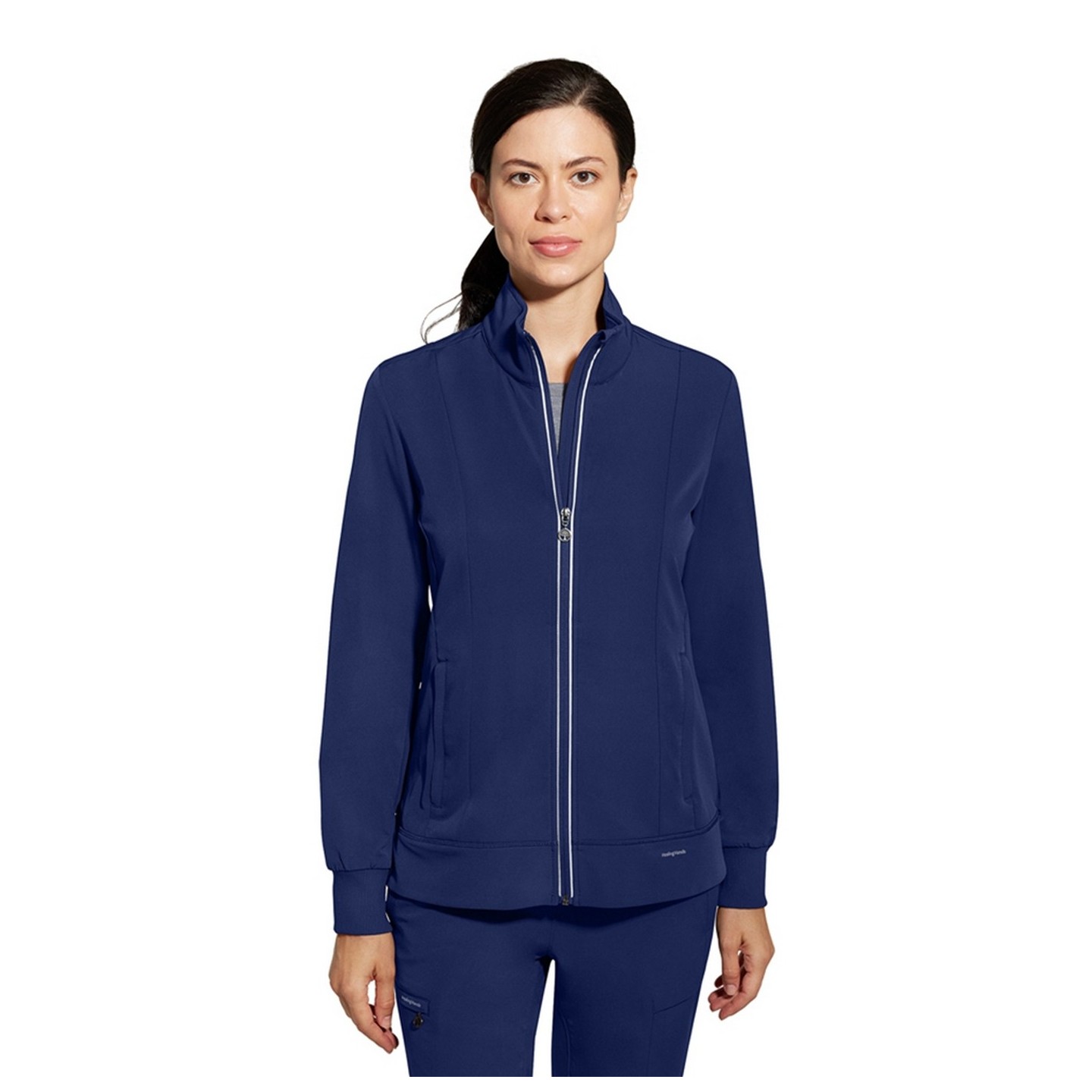 5068 Healing Hands HH360 Carly Zip-Up Stand Collar Jacket