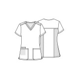 V-Neck Top - Cherokee WW Revolution Tech