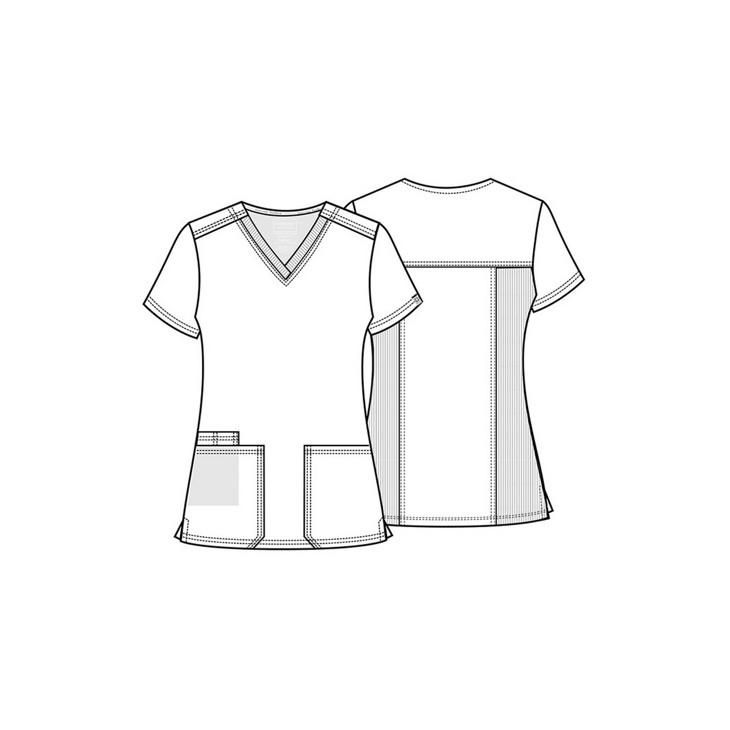 V-Neck Top - Cherokee WW Revolution Tech