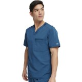 DK865 Dickies Balance Men's Chest Pocket V-Neck Top