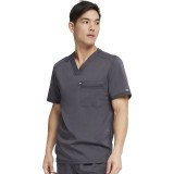 DK865 Dickies Balance Haut à Col en V et Poche à Poitrine pour Hommes