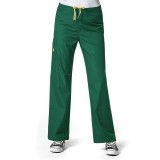 5036 WonderWink Origins Sierra Unisex Scrub Pant - Hunter Green