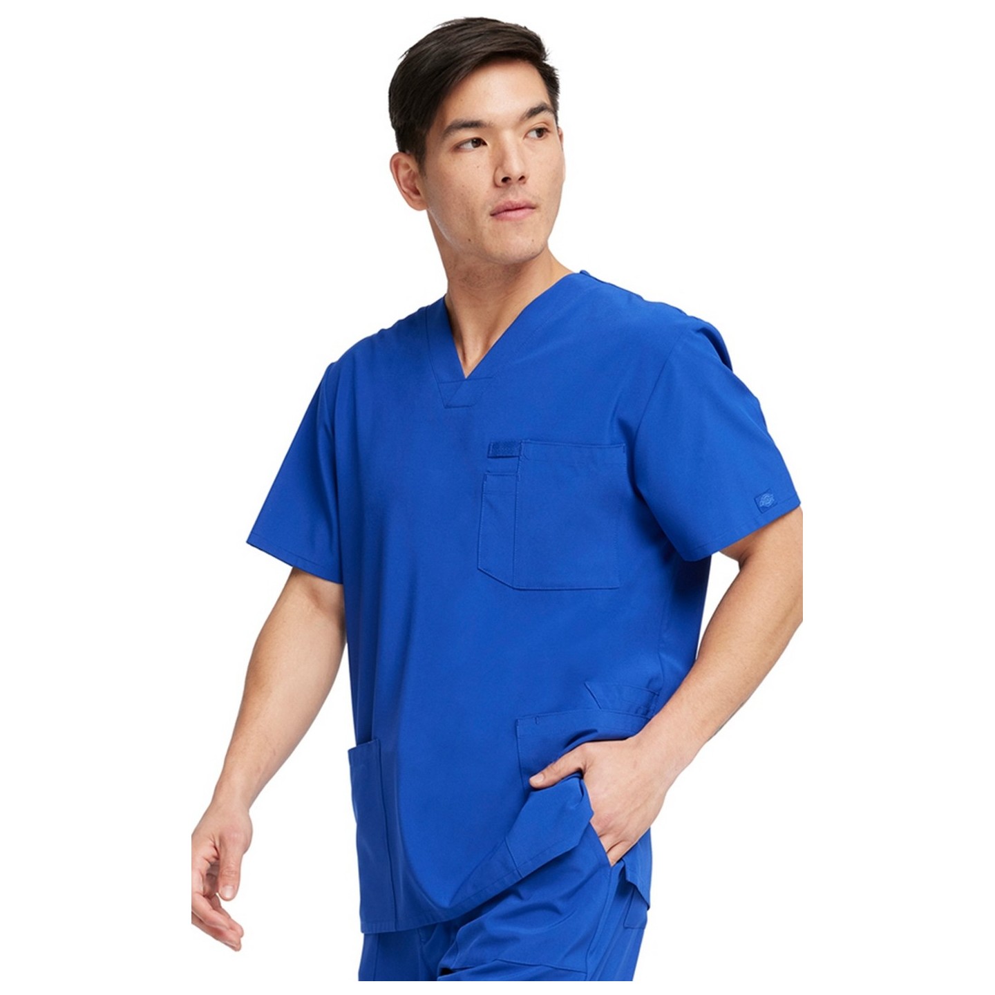 DK645 Dickies EDS Essentials Haut à Col en V avec 4 Poches pour Hommes