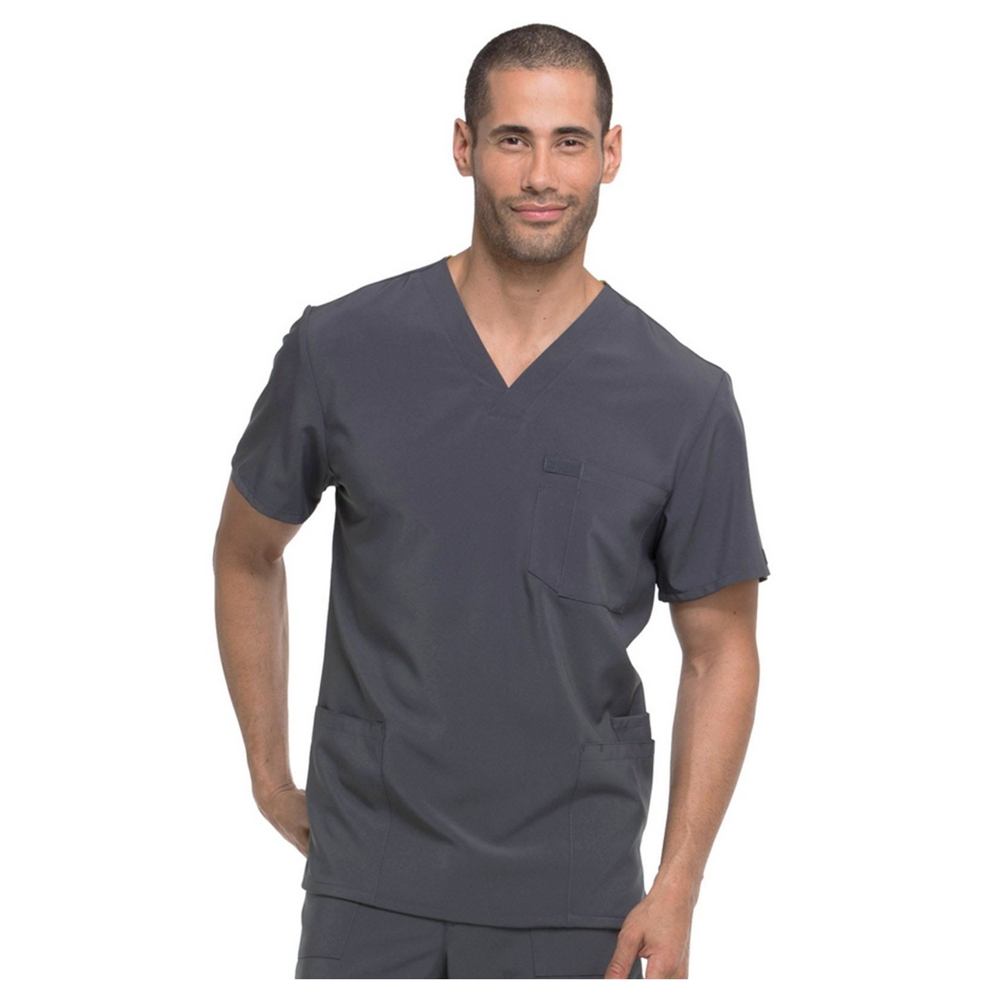 DK645 Dickies EDS Essentials Haut à Col en V avec 4 Poches pour Hommes