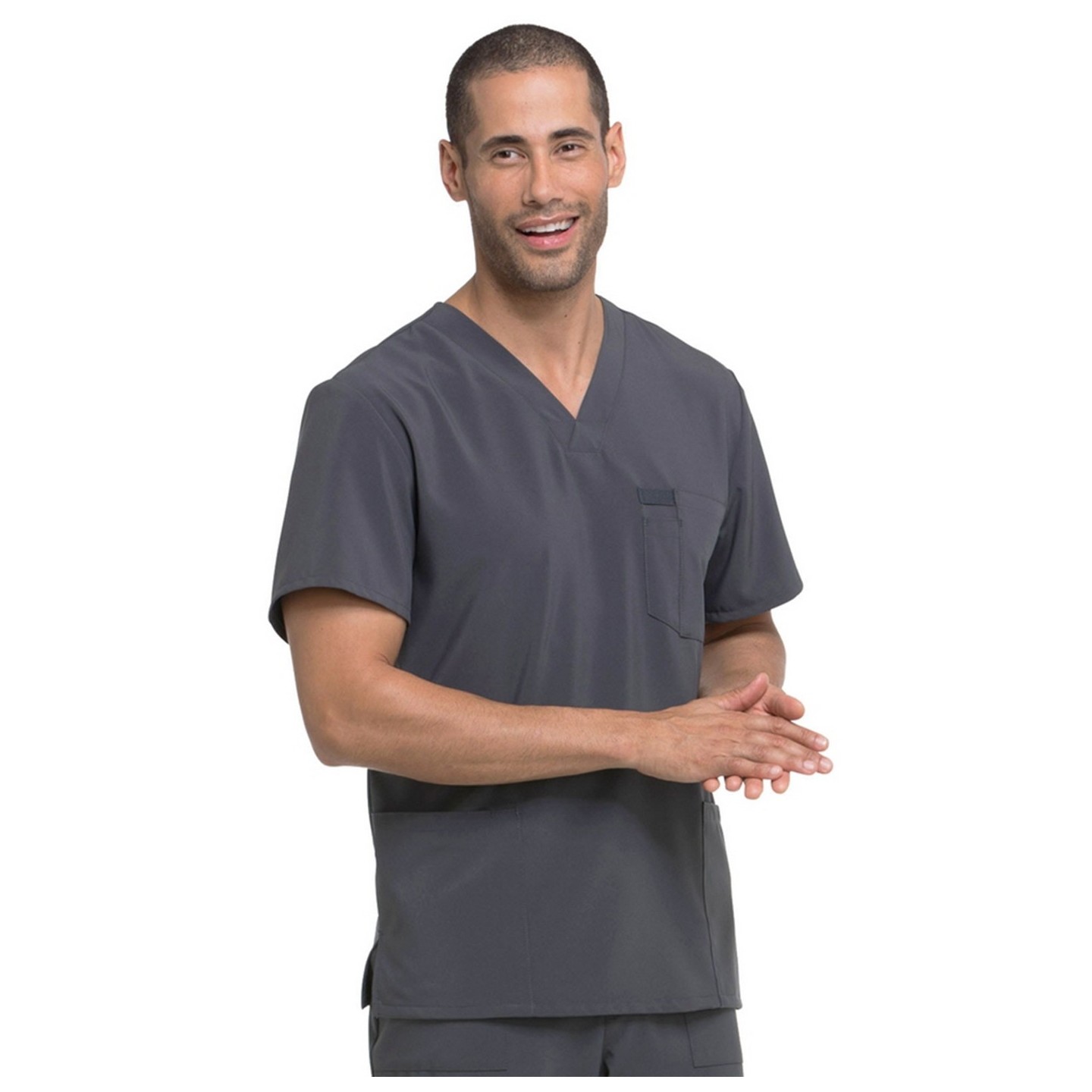 DK645 Dickies EDS Essentials Haut à Col en V avec 4 Poches pour Hommes