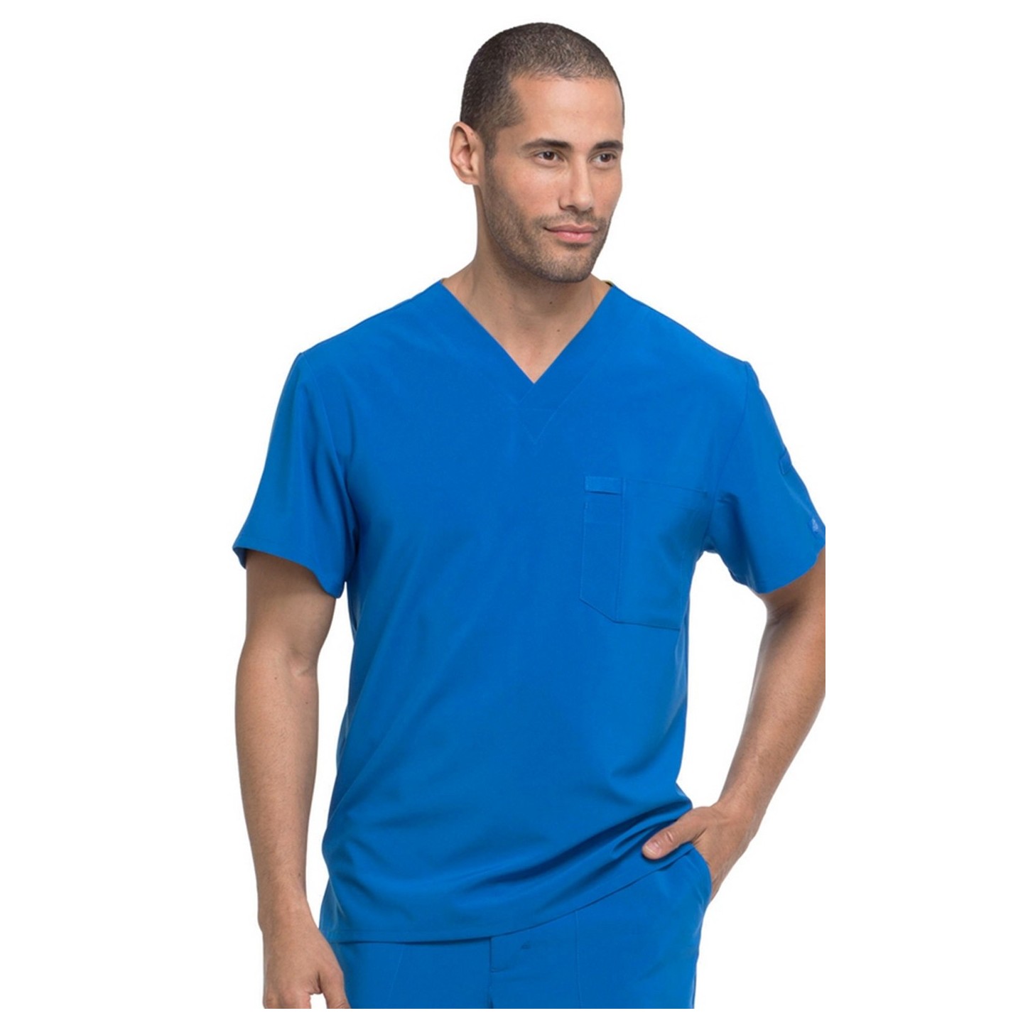 DK635 Dickies EDS Essentials Men's V-Neck Chest Pocket Top