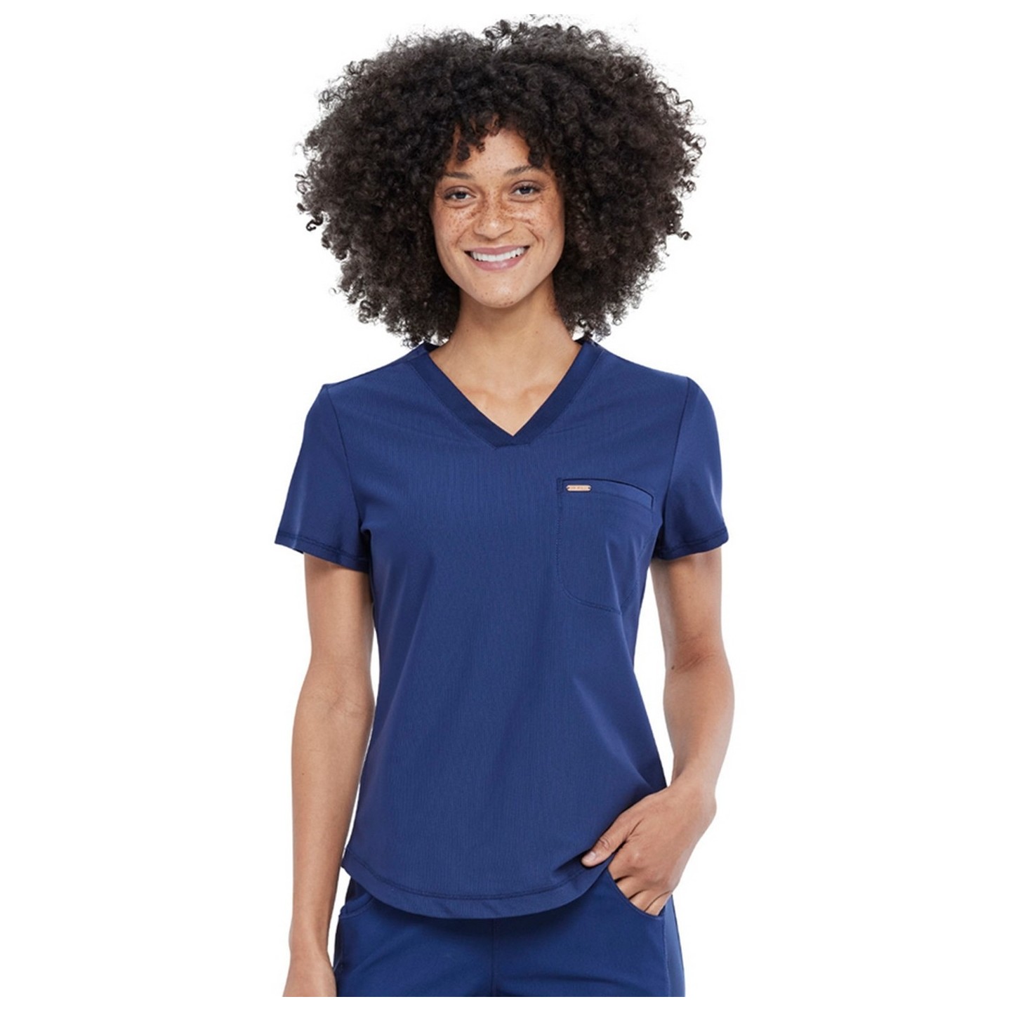 CK819 Tuckable V-Neck Top - Cherokee Form