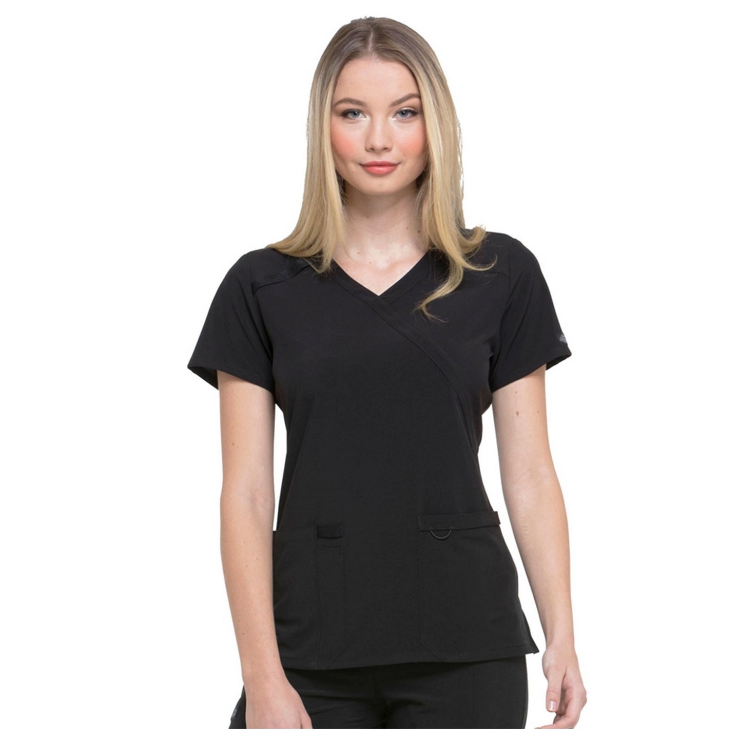 DK625 Dickies EDS Essentials Mock Wrap Top