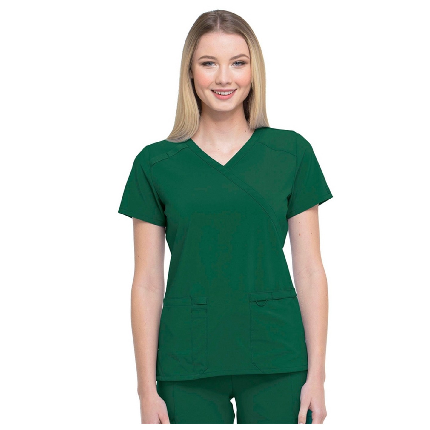 DK625 Dickies EDS Essentials Mock Wrap Top