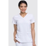 DK625 Dickies EDS Essentials Mock Wrap Top