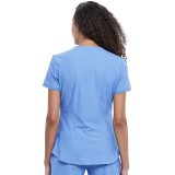 CK840 V-Neck Top in Black - Cherokee Form