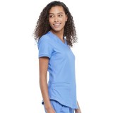 CK840 V-Neck Top in Black - Cherokee Form