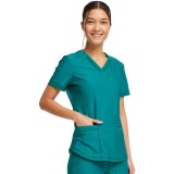 Top col V CK840 en noir - Cherokee Form