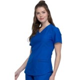 Top col V CK840 en noir - Cherokee Form