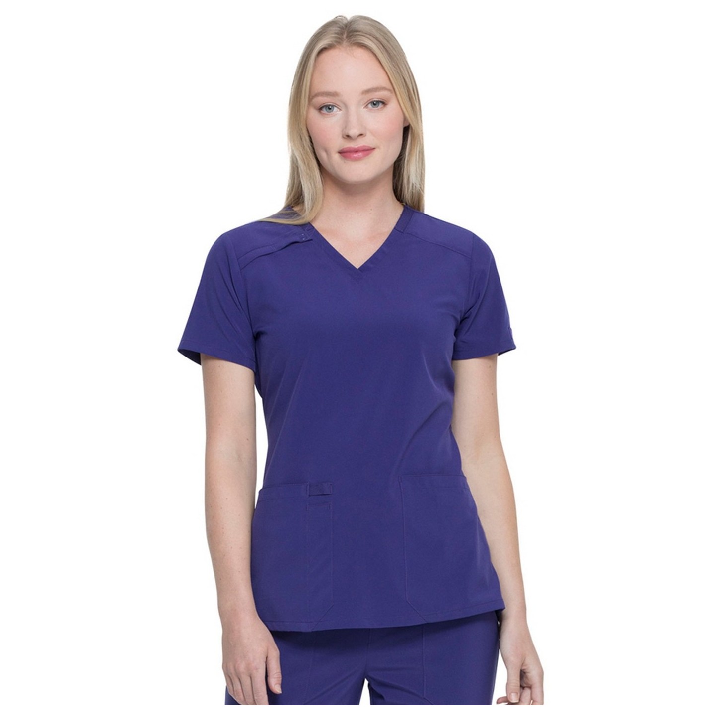 DK615 Dickies EDS Essentials 2 Pocket V-Neck Top