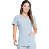 DK615 Dickies EDS Essentials Haut a Col en V avec 2 Poches