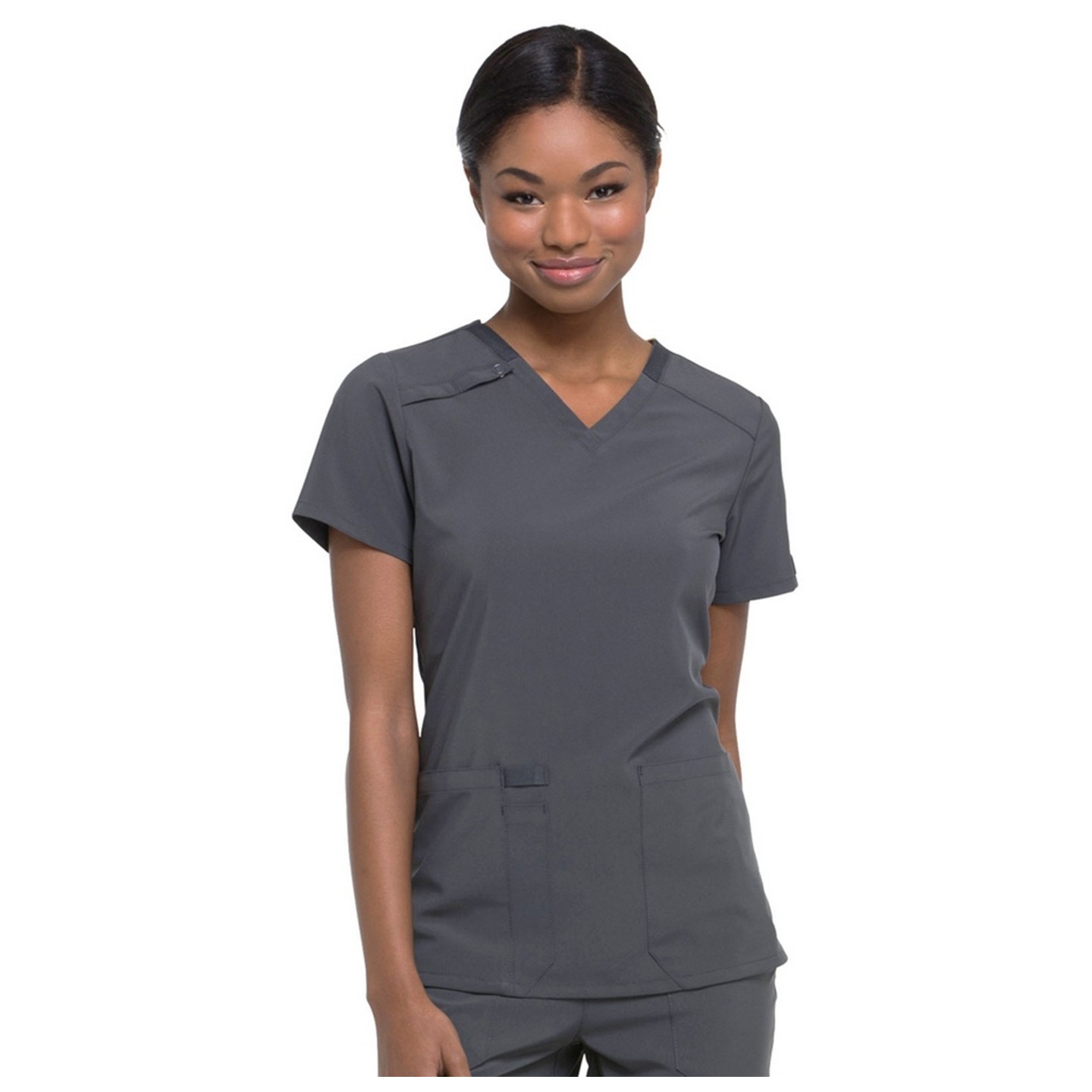 DK615 Dickies EDS Essentials Haut a Col en V avec 2 Poches