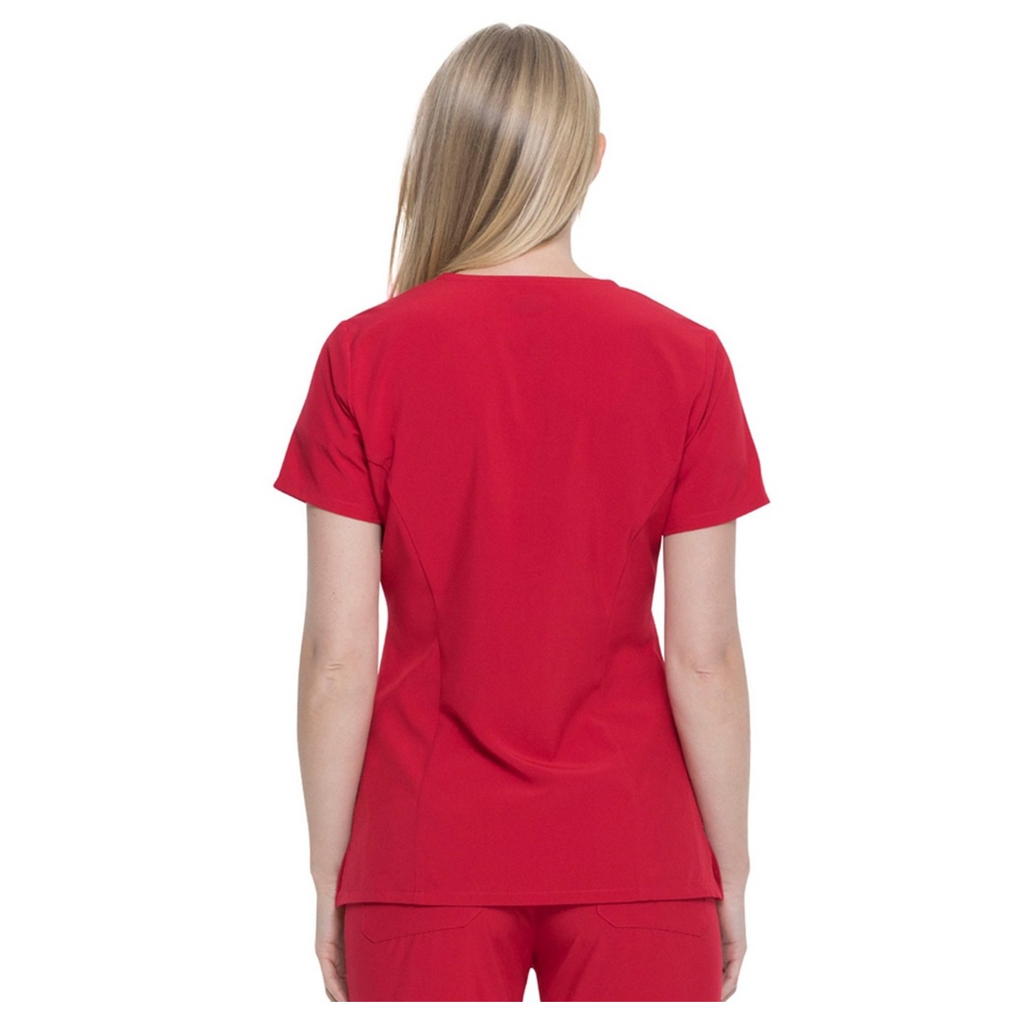 DK615 Dickies EDS Essentials 2 Pocket V-Neck Top