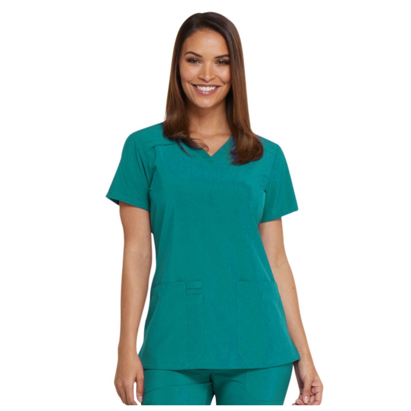 DK615 Dickies EDS Essentials Haut a Col en V avec 2 Poches