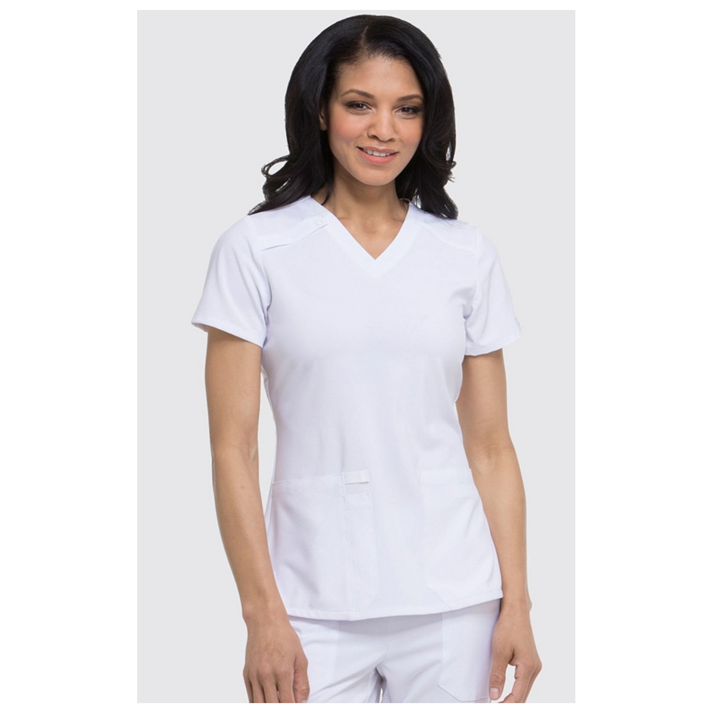 DK615 Dickies EDS Essentials Haut a Col en V avec 2 Poches