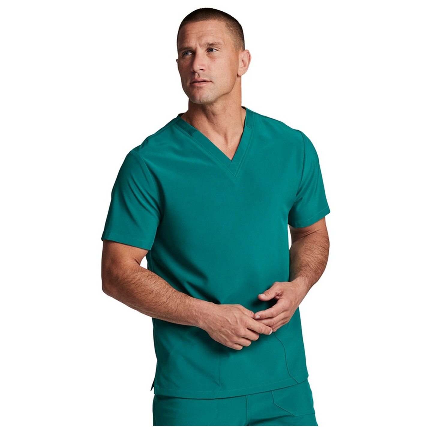 DK619 Dickies EDS Essentials Unisex 2 Pocket V-Neck Top 