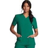 DK619 Dickies EDS Essentials Unisex 2 Pocket V-Neck Top 