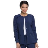 DK305 Dickies EDS Essentials Snap Front Warm-Up Jacket