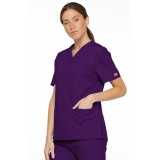 86706 Dickies EDS Signature 2 Pocket V-Neck Top