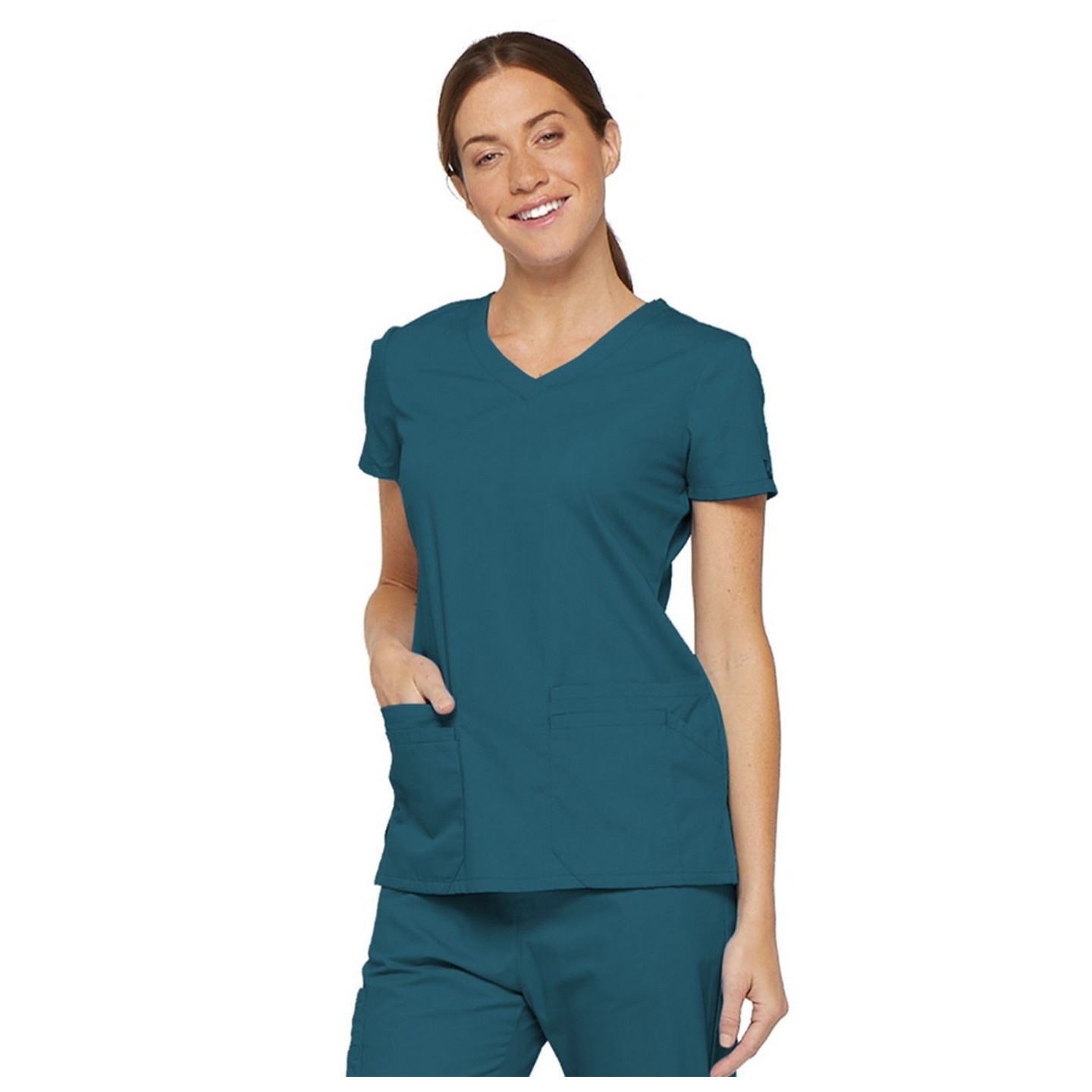 85906 Dickies EDS Signature Haut à Col en V avec 6 Poches