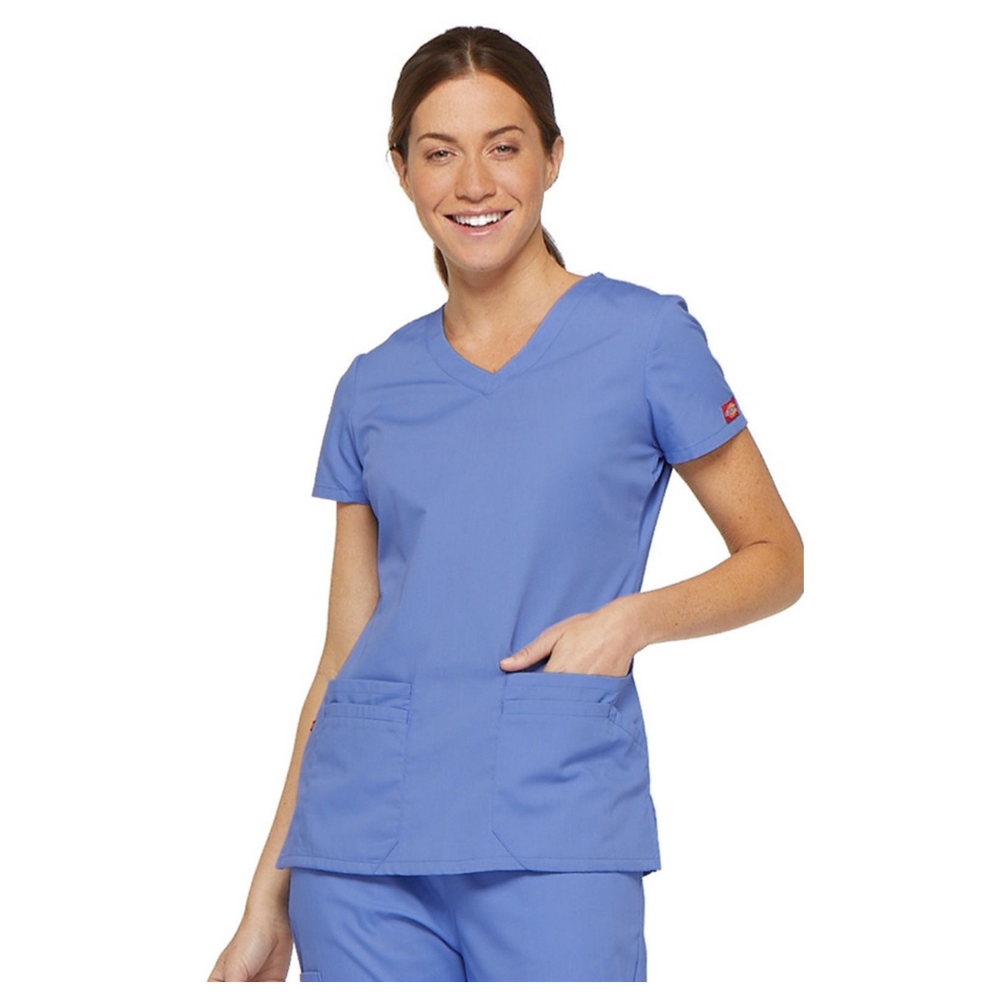 85906 Dickies EDS Signature Haut à Col en V avec 6 Poches