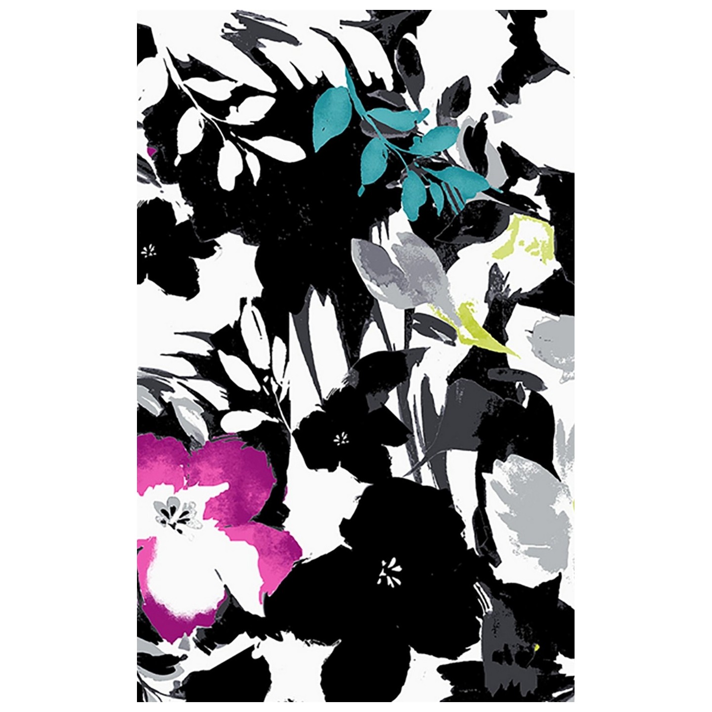 CK609 Top à col rond en Inky Garden - Cherokee Infinity - Antimicrobien