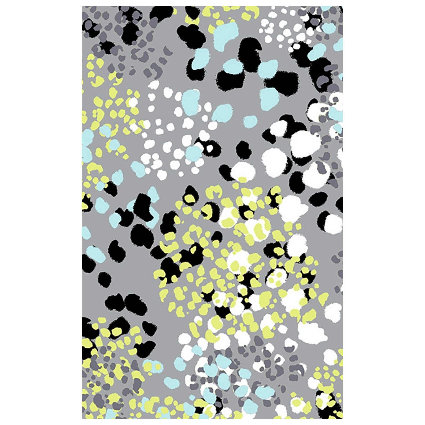 *FINAL SALE CK637 V-Neck Print Top in Spots Gone Wild - Cherokee Prints