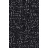 *FINAL SALE CK691 Cherokee Unisex V-Neck Print Top in Instumental Helpers