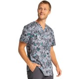 *VENTE FINALE CK902 Cherokee Infinity - Top à col en V pour hommes, coloris Abstract Ways