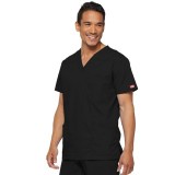 81906 Dickies EDS Signature Haut pour Hommes à Col en V avec 5 Poches