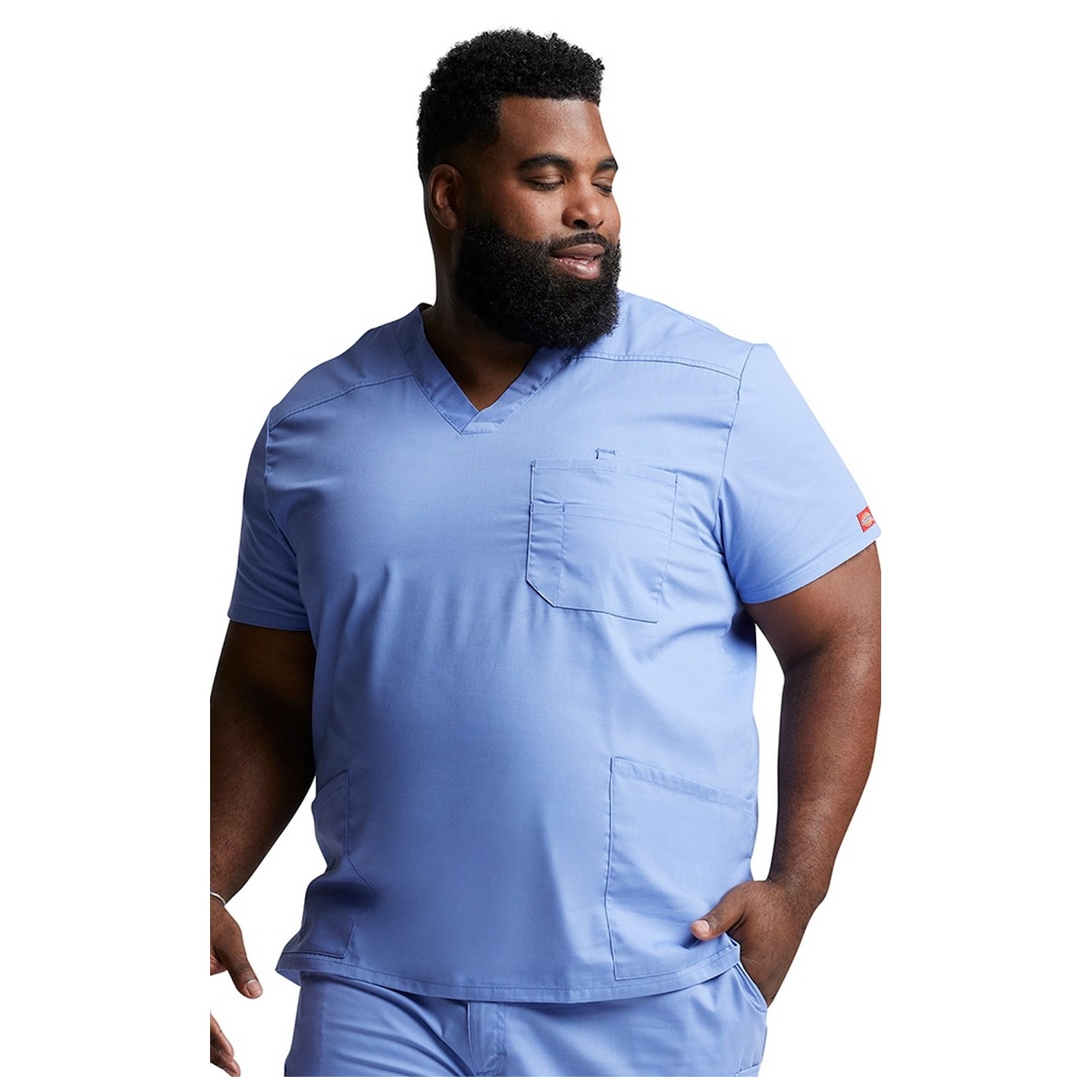 81906 Dickies EDS Signature Men's 5 Pocket V-Neck Top