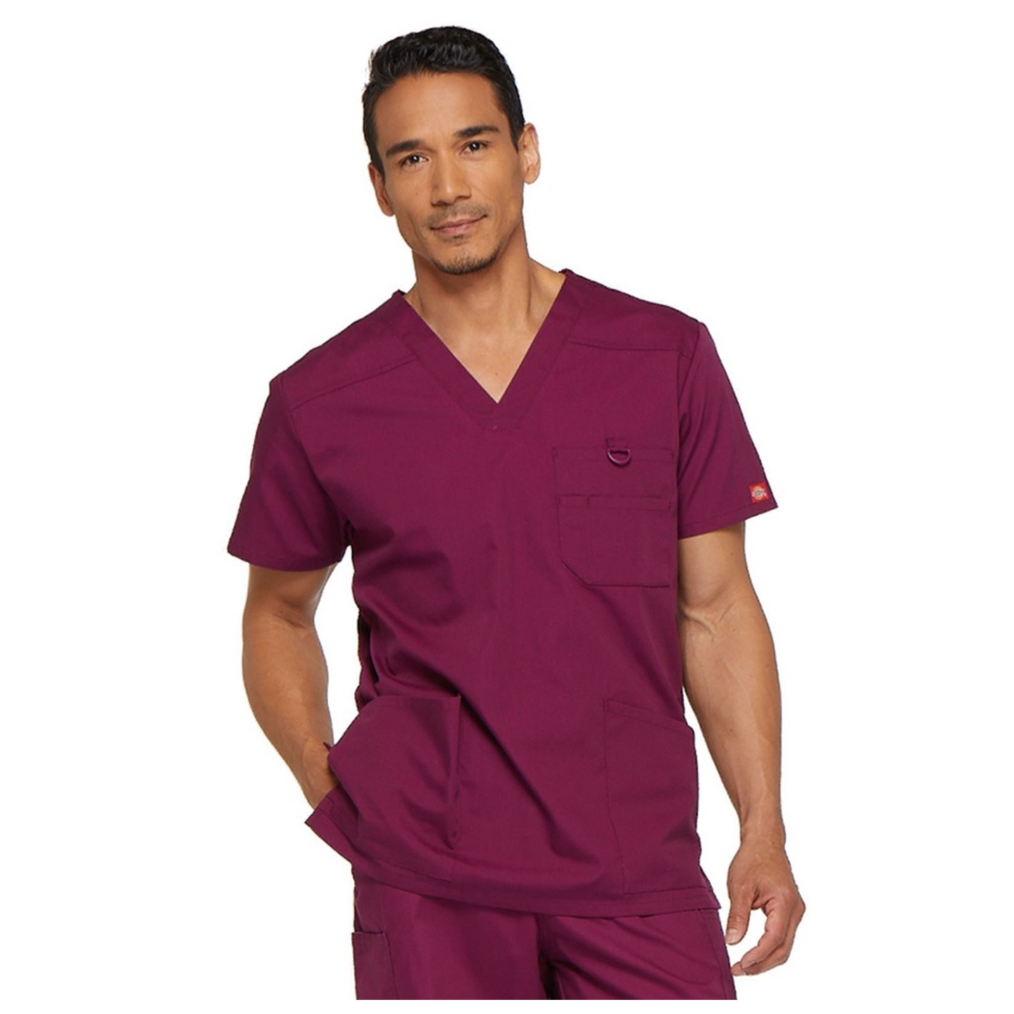 81906 Dickies EDS Signature Men's 5 Pocket V-Neck Top