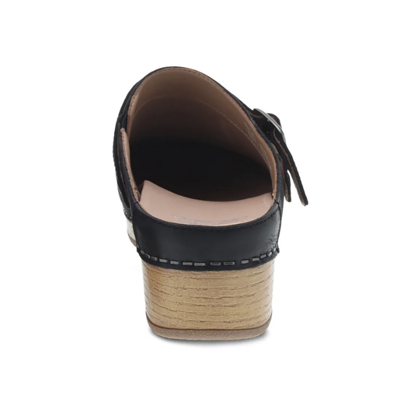 Berry Black Burnished Nubuck Mule par Dansko
