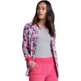 *VENTE FINALE DK309 Veste de survêtement à boutons-pression Dickies Prints en Hoo Cares For You?