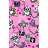 *VENTE FINALE DK309 Veste de survêtement à boutons-pression Dickies Prints en Hoo Cares For You?