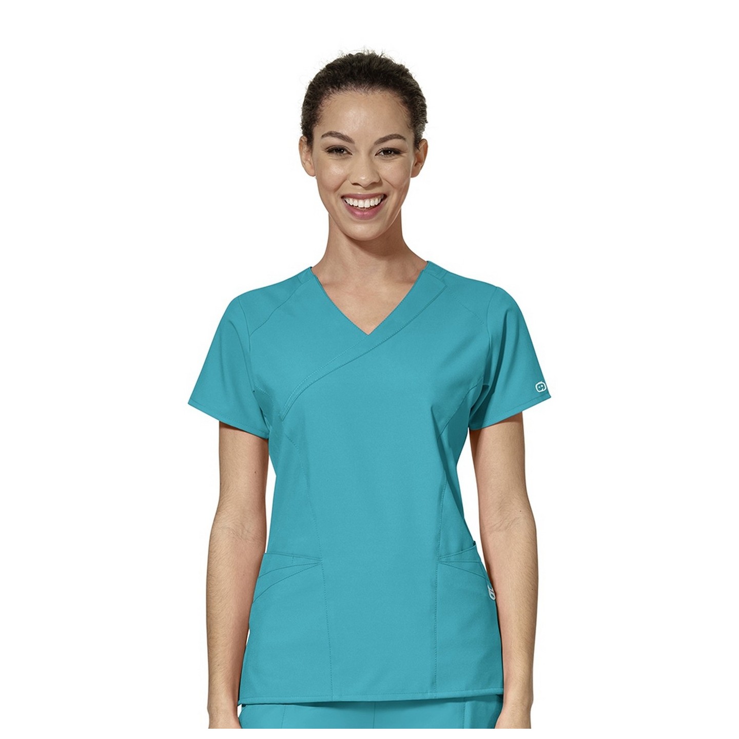 *VENTE FINALE XS 6455 W123 de Wonderwink - Haut asymétrique pour femme