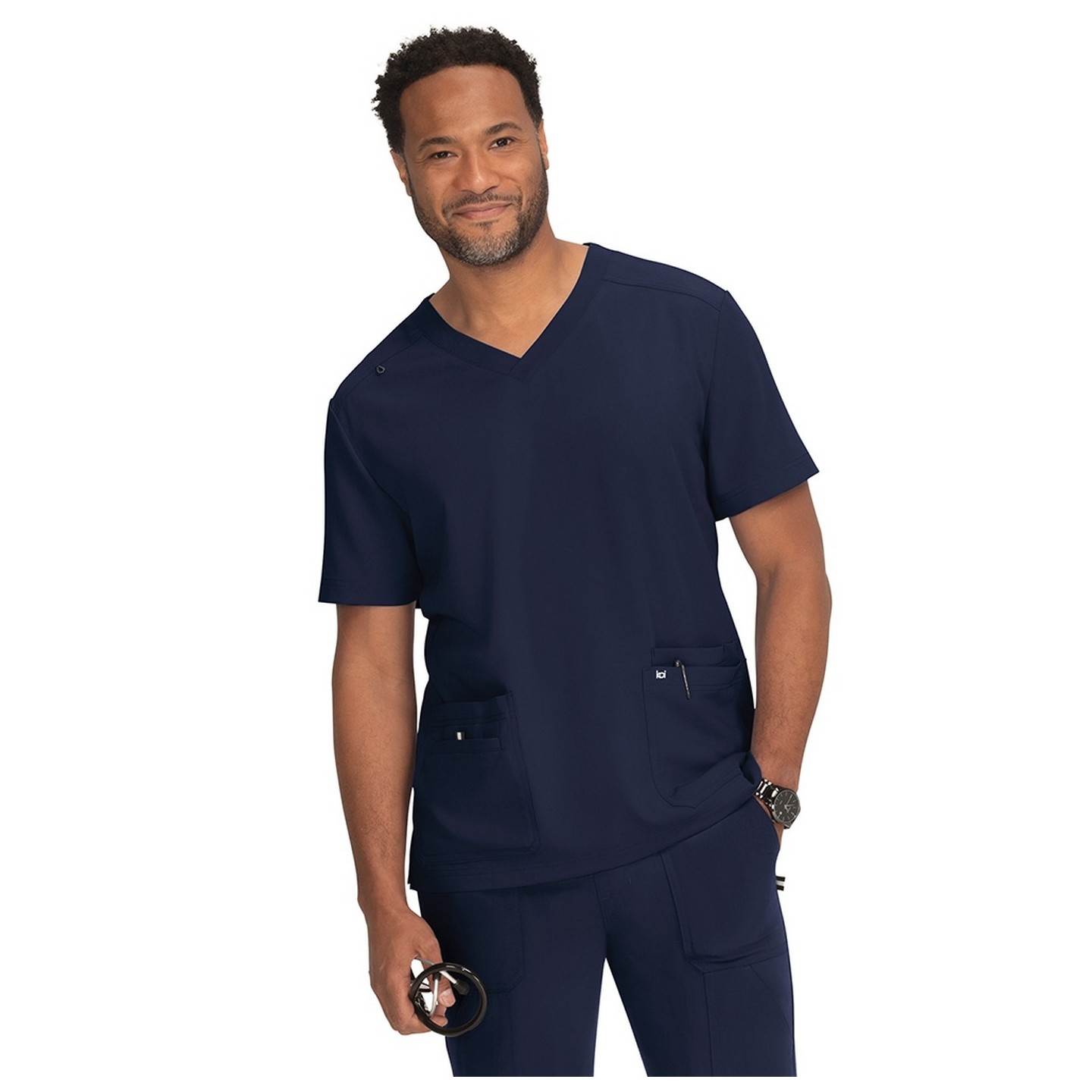 672 koi Next Gen Men's Free To Be Scrub Top 