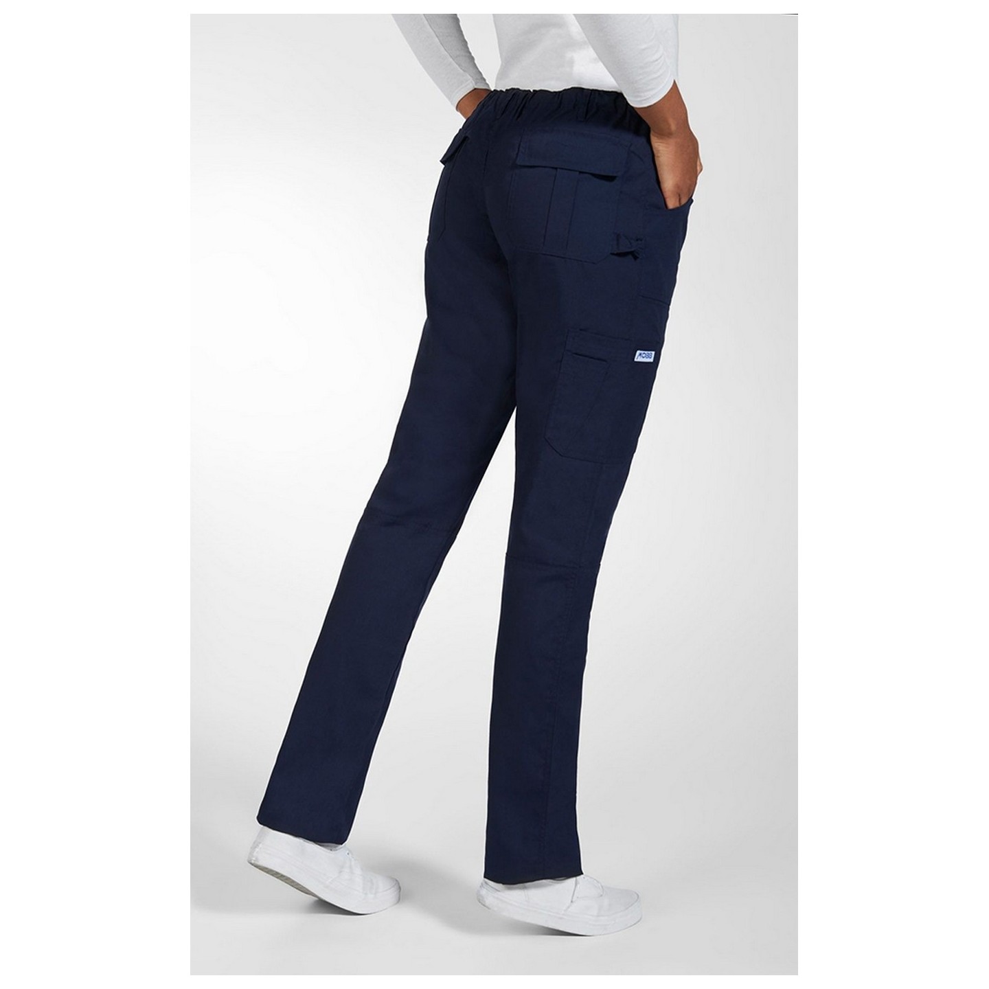 412P Pantalon MOBB confort hausse avec cordon et élastique pour Femmes