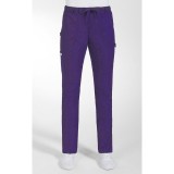 *VENTE FINALE EGGPLANT 412P Pantalon MOBB confort hausse avec cordon et élastique pour Femmes