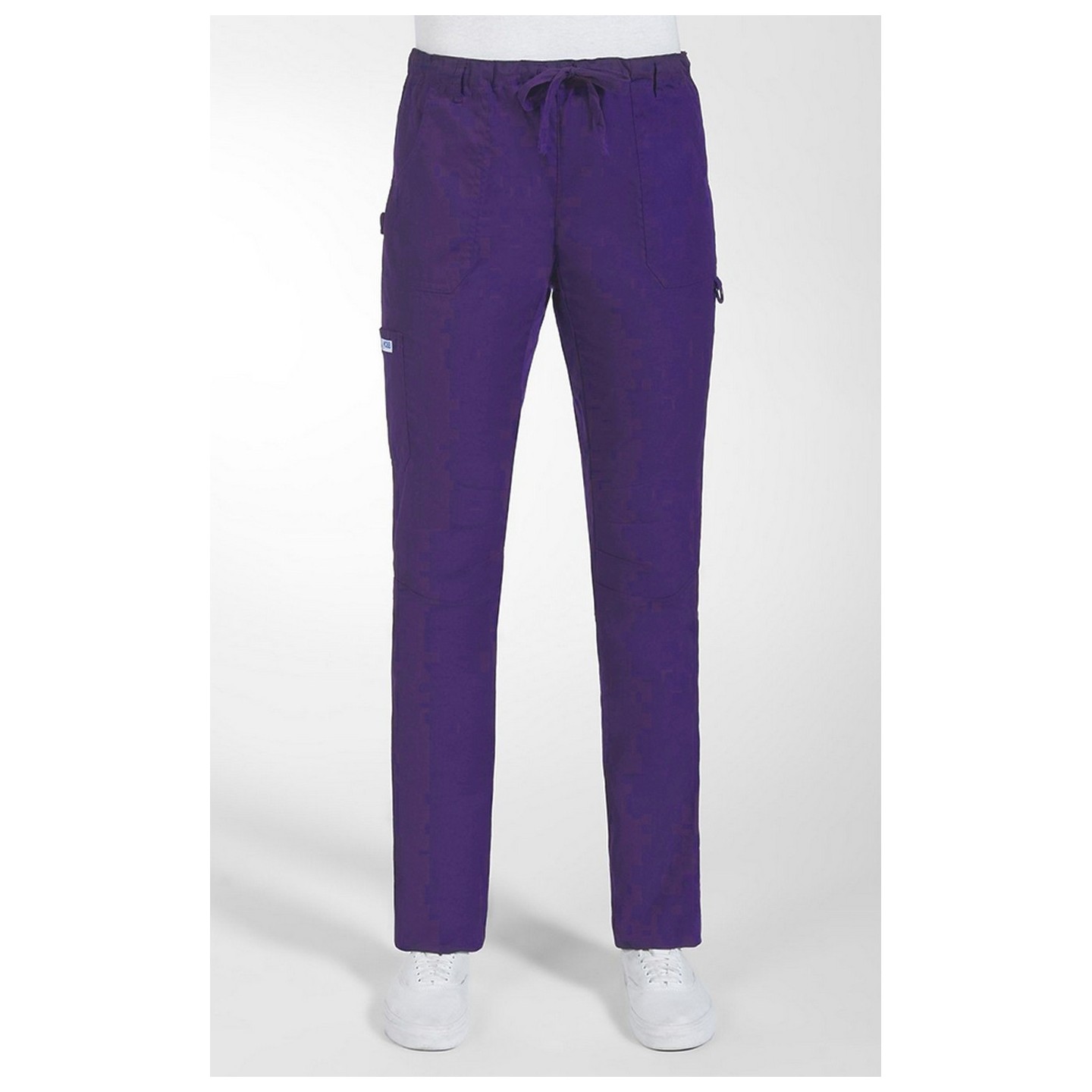 *VENTE FINALE EGGPLANT 412P Pantalon MOBB confort hausse avec cordon et élastique pour Femmes