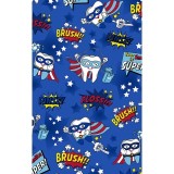 *FINAL SALE DK721 Dickies Prints V-Neck Top in Super Smile