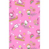 *VENTE FINALE TF770 Cherokee Licensed V-Neck Print Top in Hello Kitty Sunshine