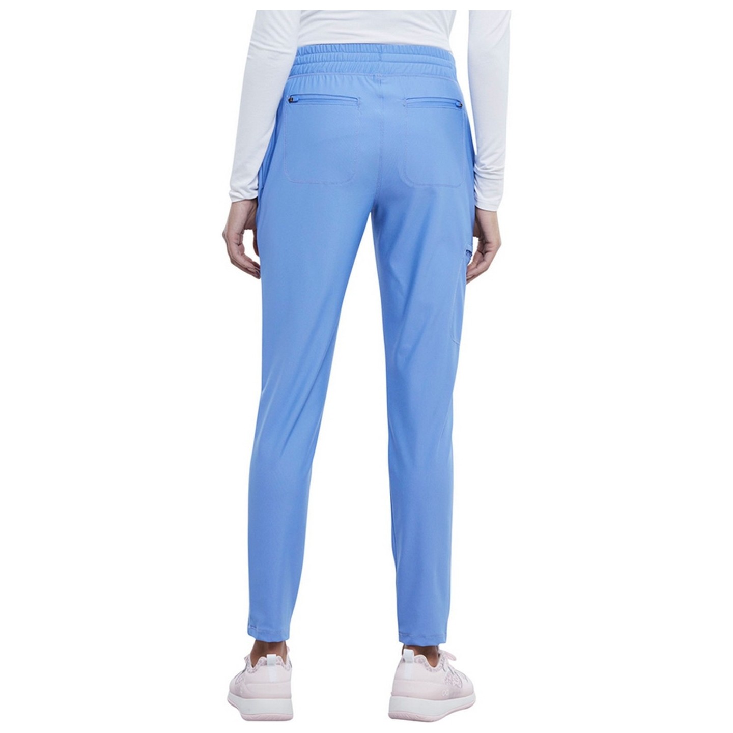 CK095 Pantalon taille moyenne à jambe fuselée et cordon de serrage - Cherokee Form