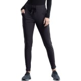 CK095 Pantalon taille moyenne à jambe fuselée et cordon de serrage - Cherokee Form