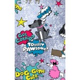 *FINAL SALE CK616 Cherokee Prints V-Neck Print Top in Totally Pawsome